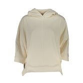 North Sails White Cotton Women's Hooded Sweater